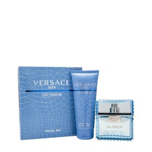 Versace Man Eau Fraîche Eau De Toilette 50ml Travel Set