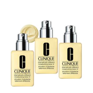 Clinique Dramatically Different Moisturizing Lotion + Emulsion Hydratante 125mlx3