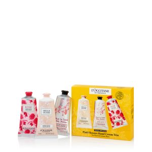 L'Occitane Pink Flowers Hand Cream Trio Kit