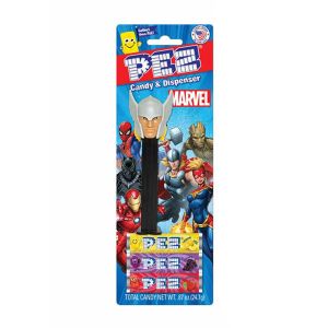 Pez Marvel Avengers with 3 Tablet Packs 24gm