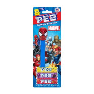 Pez Spider-Man with 3 Tablet Packs 24gm