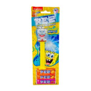 Pez Spongebob with 3 Tablet Packs 24gm