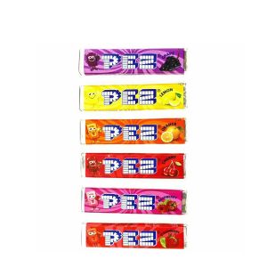 Pez Candy Assorted Fruit Refill 6 Pack 49gm
