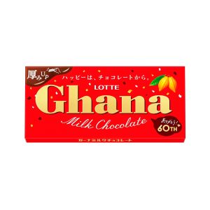 Lotte Ghana Milk Chocolate 50gm