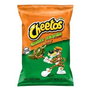 Cheetos Cheddar & Jalapeno Cheese Flavored Snacks 226.8gm